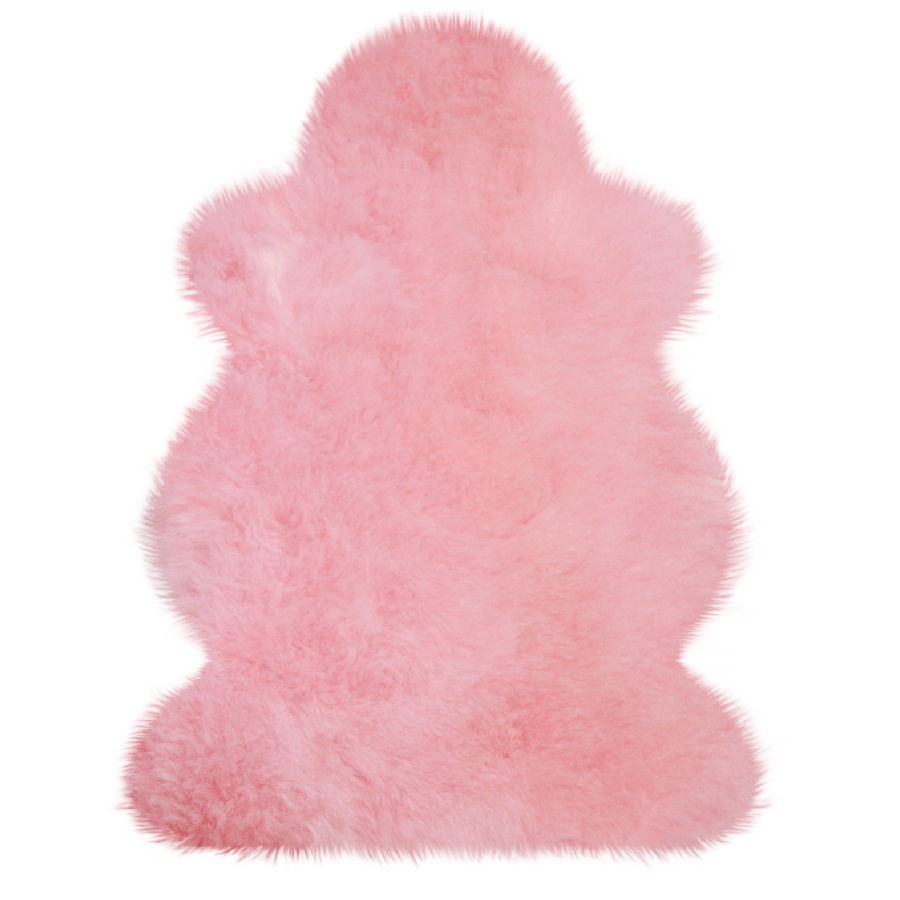 Australisches Premium Lammfell rosa 100 x 68 cm