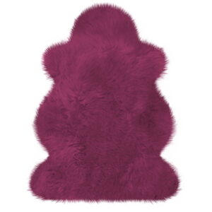Australisches Premium Lammfell waldbeere 100 x 68 cm