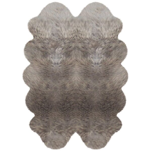 190-TP.jpg Fellteppich aus 4 australischen Premium Lammfellen taupe 185 x 125 cm