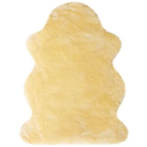 Medizinisches Babylammfell Relugan | Echtes Fell waschbar 75 - 105 cm