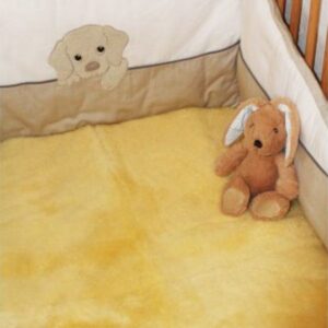 Baby-Lammfell-Betteinlagen 140 x 70 cm