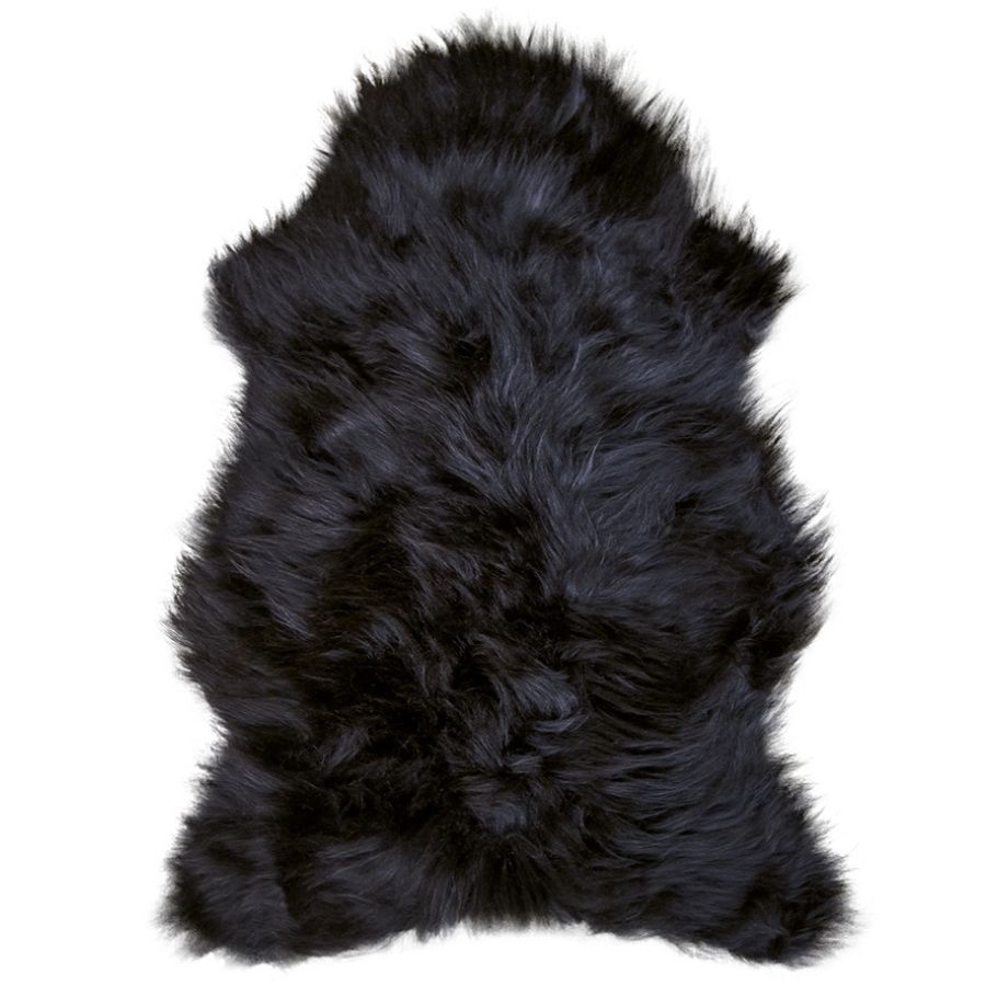 Nordlandschnuckenfelle schwarz 110 cm