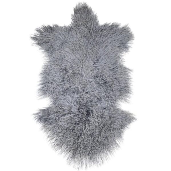 Tibetlammfelle grau100 cm